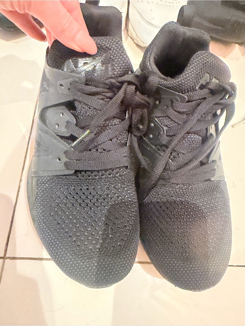 APL Women's Black Knit Athletic Sneakers